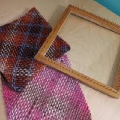 Tejido Taller con Telar Cuadrado